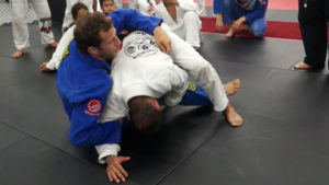 arm drag from closed guard