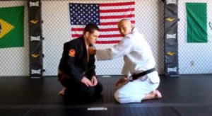 arm drag from knees